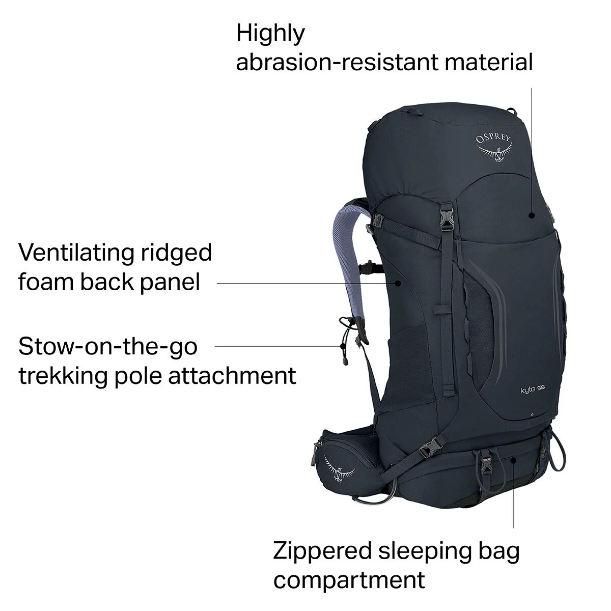 Kyte 56L Backpack - Women's 2 Kyte 56L Backpack - Women's - Image 2